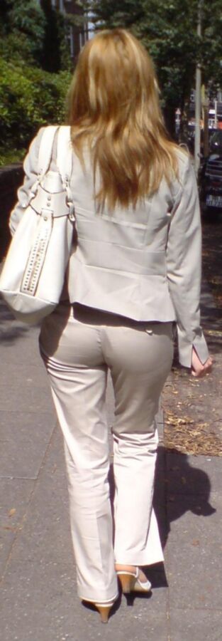 Free porn pics of pantsuits and tight pants make me wank wanting buttfuck them all 13 of 45 pics