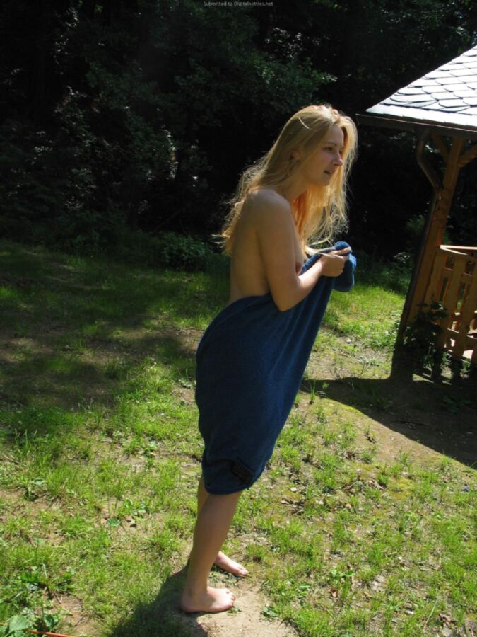 Free porn pics of Young blonde wife posing for you 5 of 30 pics