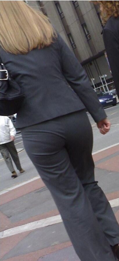 Free porn pics of pantsuits and tight pants make me wank wanting buttfuck them all 6 of 45 pics