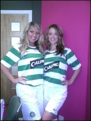 Free porn pics of sexy scottish girls wearng glasgw celtic football tops 17 of 68 pics