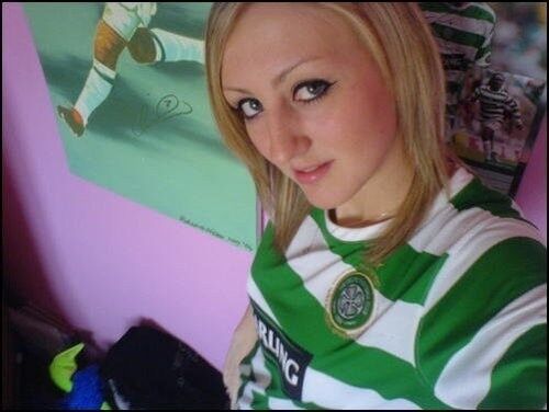 Free porn pics of sexy scottish girls wearng glasgw celtic football tops 9 of 68 pics