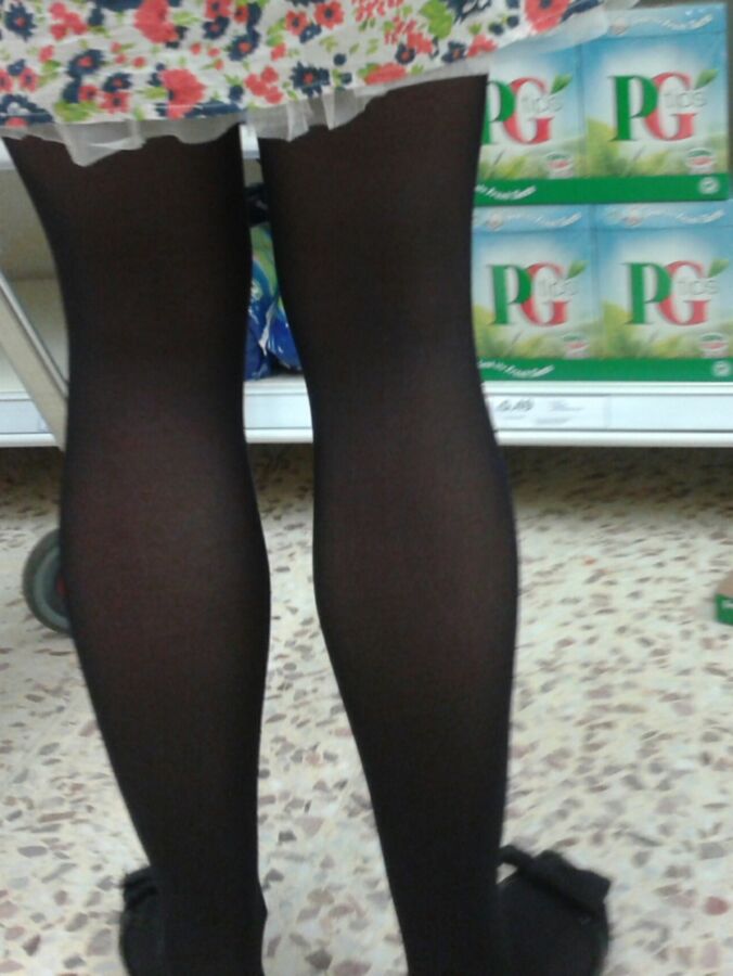 Free porn pics of Candid - shopping tights girl 2 of 11 pics