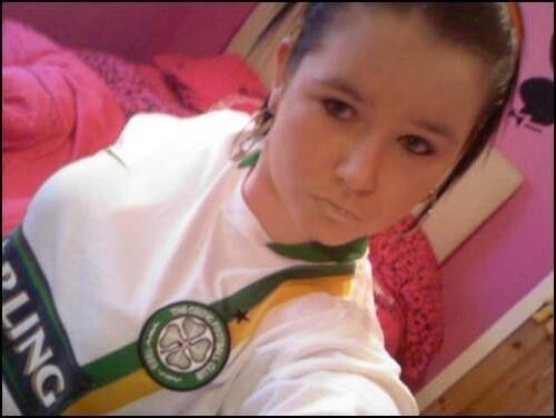 Free porn pics of sexy scottish girls wearng glasgw celtic football tops 19 of 68 pics