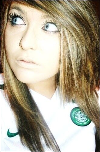Free porn pics of sexy scottish girls wearng glasgw celtic football tops 22 of 68 pics