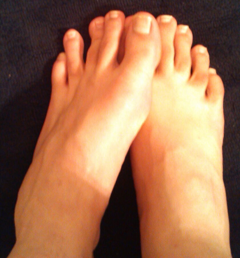 Free porn pics of My feet tops and toes 7 of 7 pics