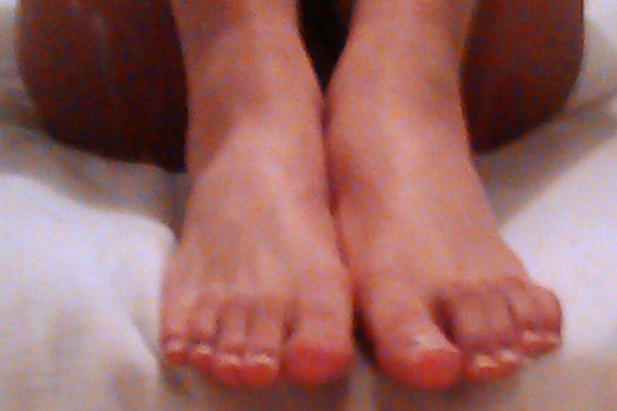 Free porn pics of My feet tops and toes 2 of 7 pics