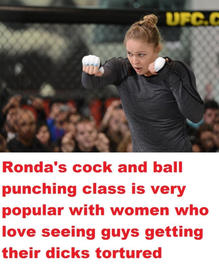 Free porn pics of Ronda Rousey Femdom Captions  14 of 32 pics