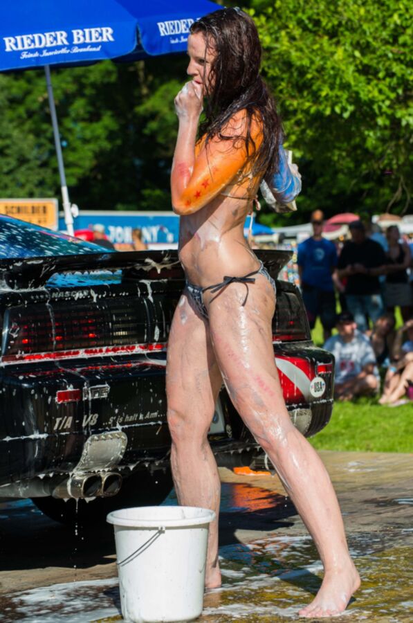 Sexy Bikini Car Wash Teen Porn