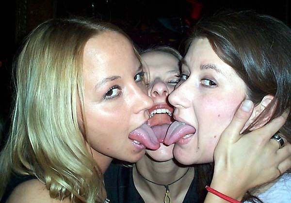 Free porn pics of Drunken Tongues 2 of 20 pics