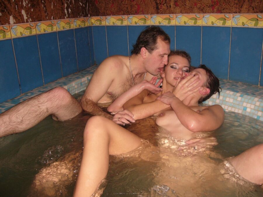 Free porn pics of All in the hottub 9 of 104 pics