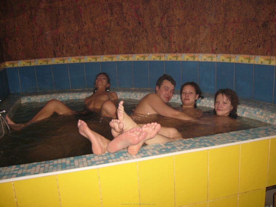Free porn pics of All in the hottub 19 of 104 pics