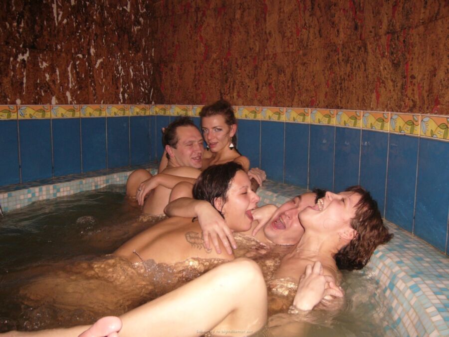 Free porn pics of All in the hottub 24 of 104 pics