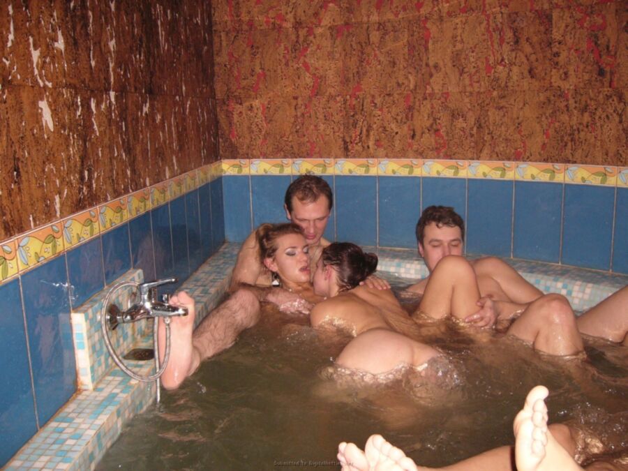 Free porn pics of All in the hottub 12 of 104 pics