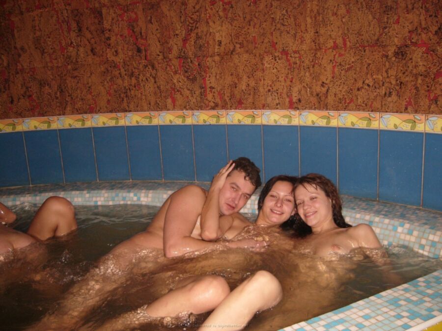 Free porn pics of All in the hottub 11 of 104 pics