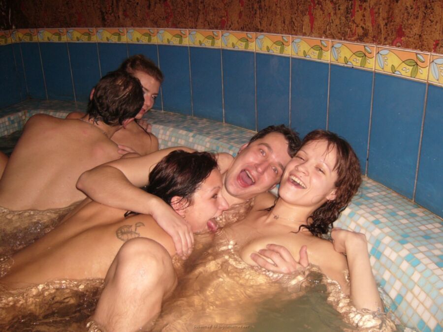 Free porn pics of All in the hottub 23 of 104 pics