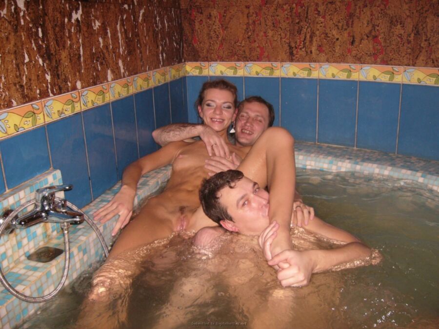 Free porn pics of All in the hottub 14 of 104 pics