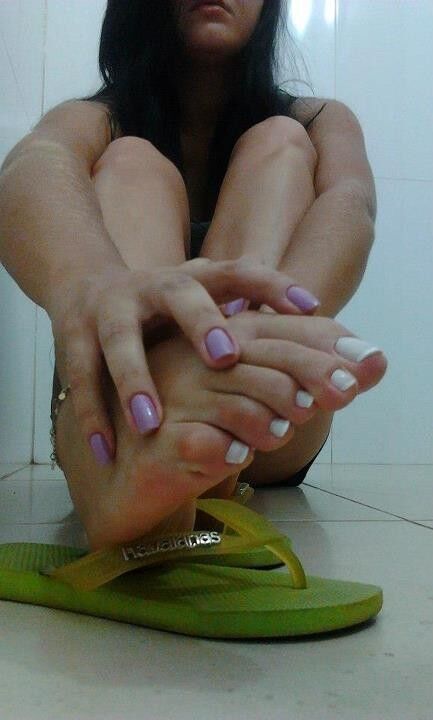 Free porn pics of Lurian, the most incredible amateur foot model from Brazil 7 of 27 pics
