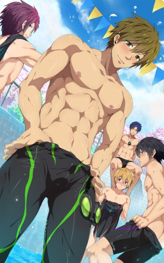 Free porn pics of Swimmers of Free! 9 of 32 pics
