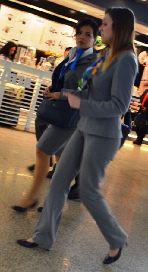 Free porn pics of airport and city candids - mostly tights 9 of 47 pics