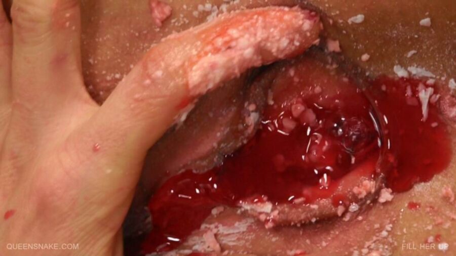 Free porn pics of Hot Wax Inside Her Pussy 4 of 7 pics