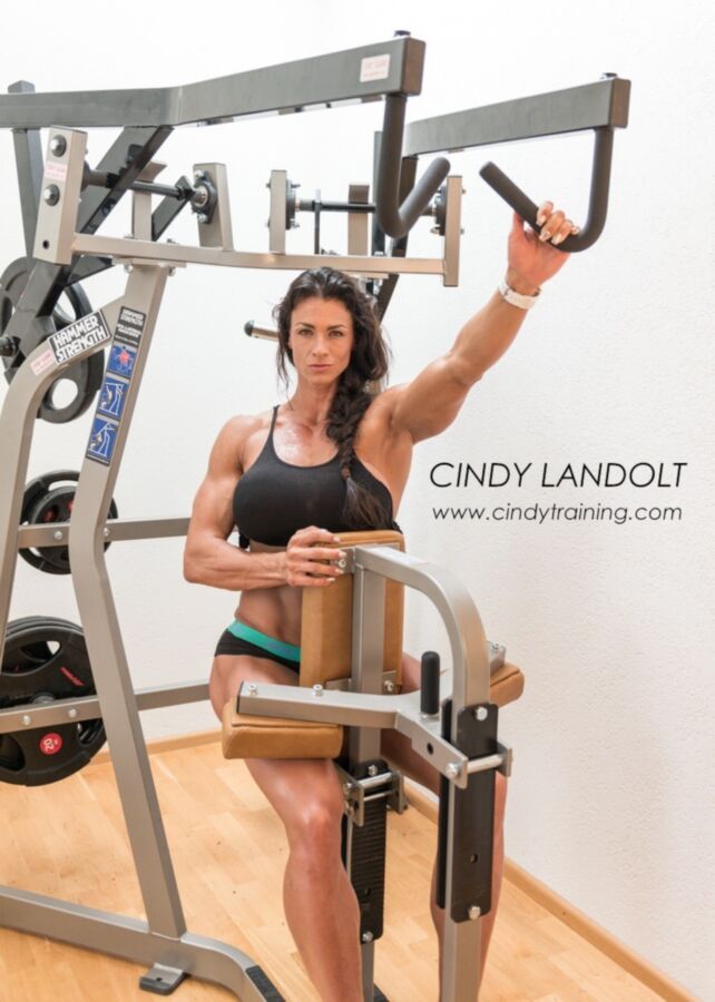 Free porn pics of Female Muscle ~ Cindy Landolt Non Nude 13 of 134 pics