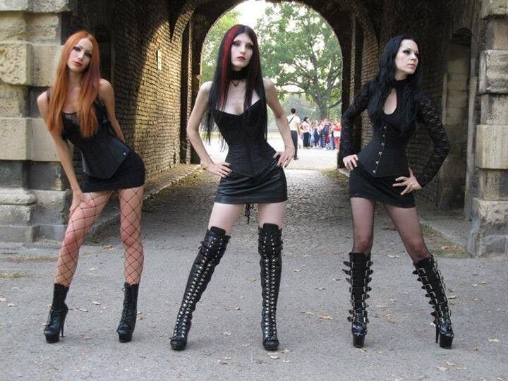 Free porn pics of Metal and gothic beauty 1 of 61 pics