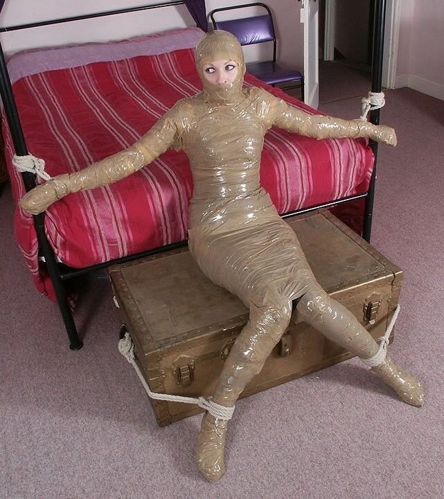 Free porn pics of Mummification and Encasement 21 of 299 pics