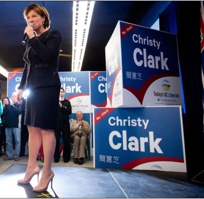 Free porn pics of Love jerking off to Premier Christy Clark 24 of 100 pics