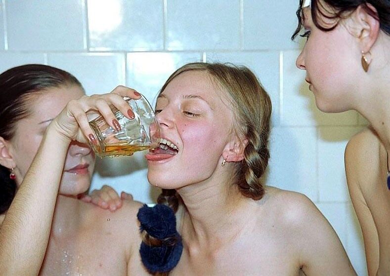 Free porn pics of Teen Lesbians Peeing and Drinking It 13 of 13 pics