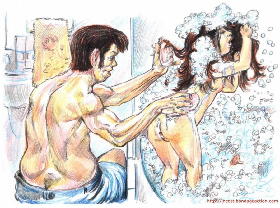 Free porn pics of Fun in the bath ( father-daughter) 2 of 9 pics