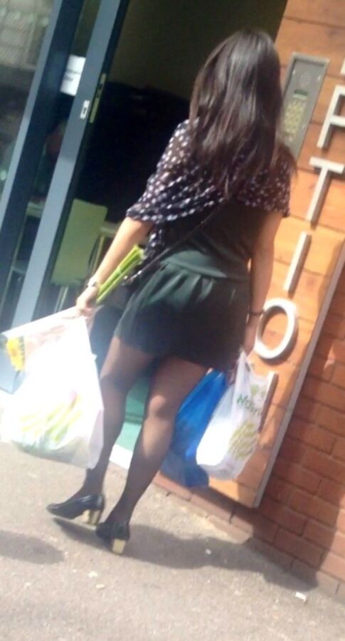 Free porn pics of Leggy Asian does a bit of shopping [UK Candid] 14 of 30 pics