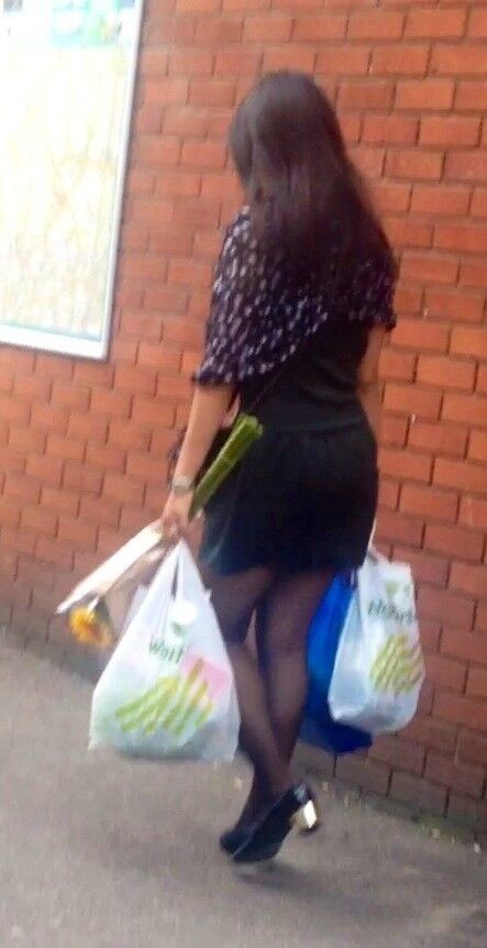 Free porn pics of Leggy Asian does a bit of shopping [UK Candid] 3 of 30 pics