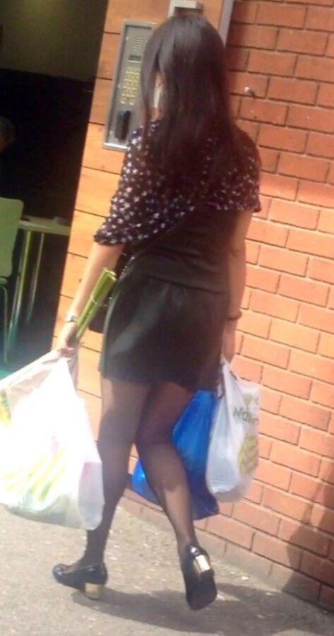 Free porn pics of Leggy Asian does a bit of shopping [UK Candid] 7 of 30 pics