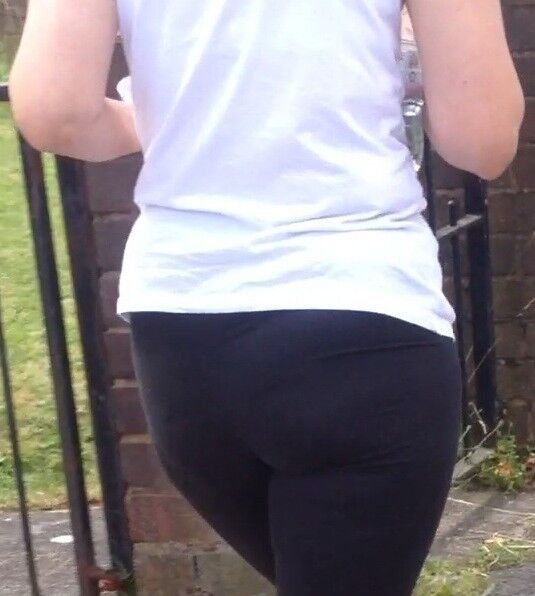 Free porn pics of Chav MILF with an amazing arse/panty lines! [UK Candid] 5 of 83 pics