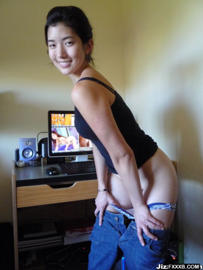 Free porn pics of Asian American Hottie with White Boyfriend 17 of 37 pics