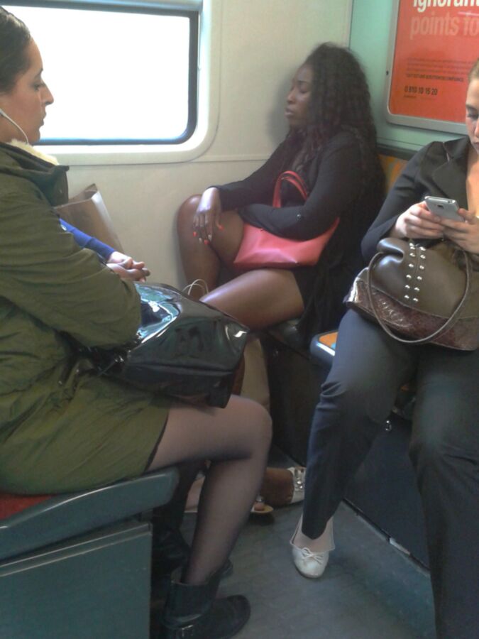 Free porn pics of sexy black teen. spy in subway 20 of 20 pics