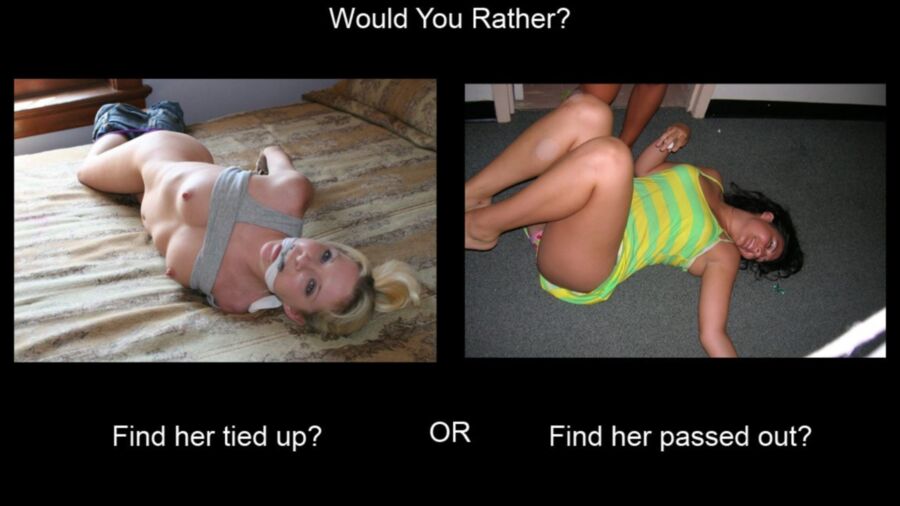 Free porn pics of Would You Rather? 6 of 10 pics