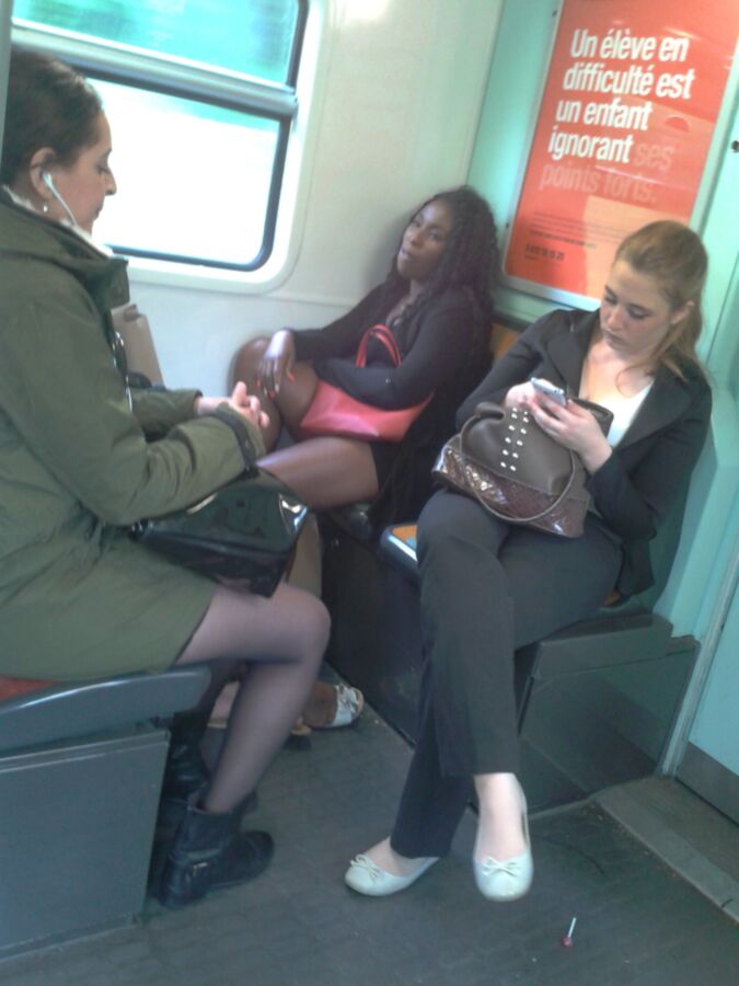Voyeuy Sexy Black Teen Spy In Subway