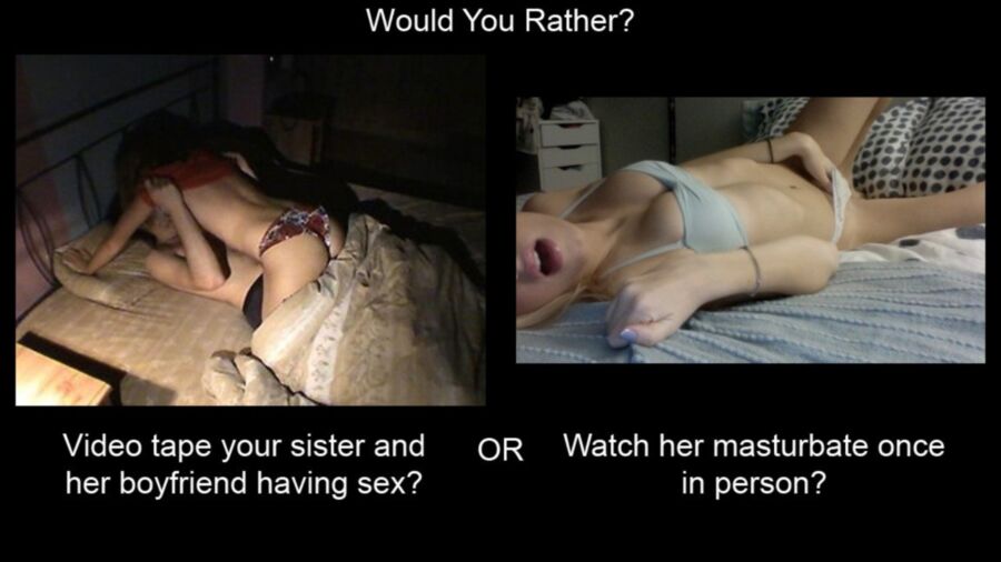 Free porn pics of Would You Rather? 1 of 10 pics