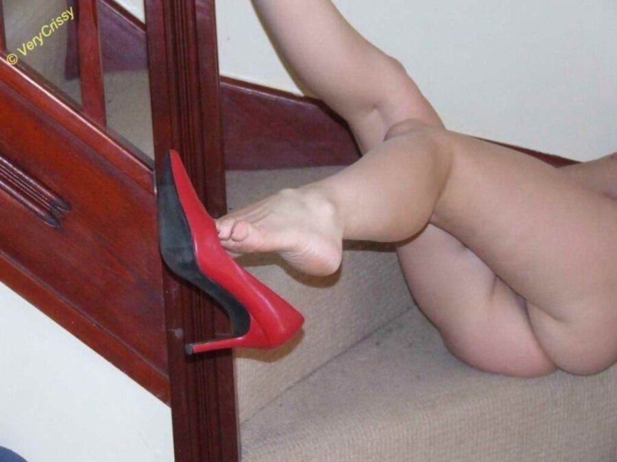 Free porn pics of A NEW SET OF WOMEN ENGAGED IN SHOE DANGLEING!! 17 of 241 pics