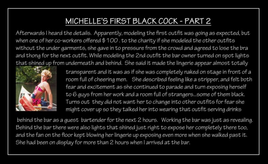 The Blacking of Michelle - a true story 2 of 6 pics