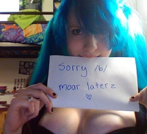 Amateur Blue-haired Cam Girl 1 of 23 pics