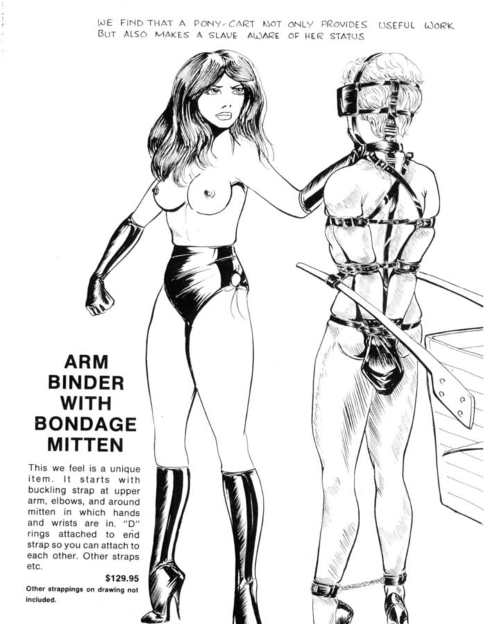 Free porn pics of Armbinder Bondage Art 6 of 53 pics