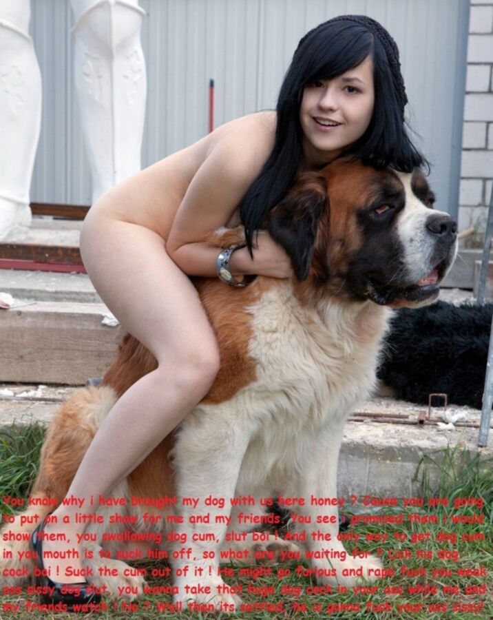 716px x 900px - Sissy / Beast Captions ! Â« Fetish Porn Pic