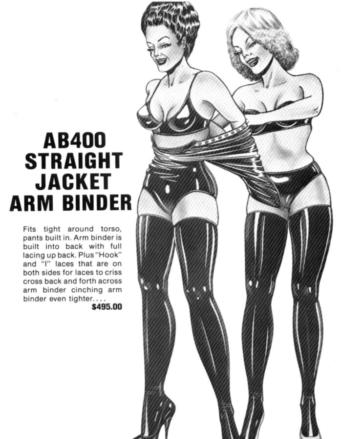 Free porn pics of Armbinder Bondage Art 8 of 53 pics