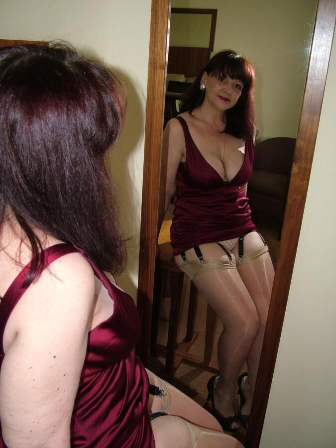 Free porn pics of sexy mature in wine dress 9 of 140 pics