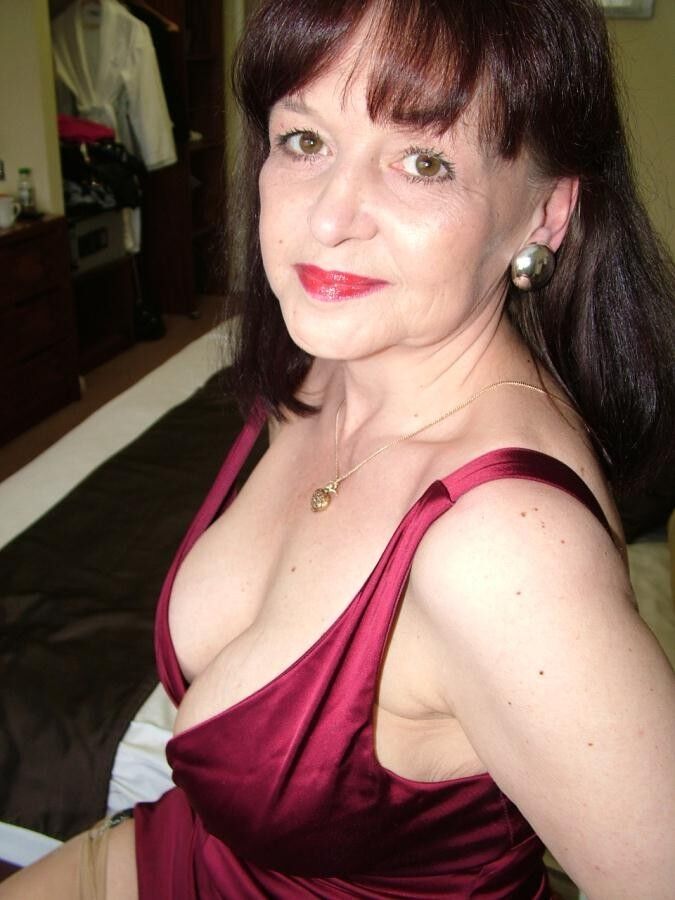Free porn pics of sexy mature in wine dress 20 of 140 pics