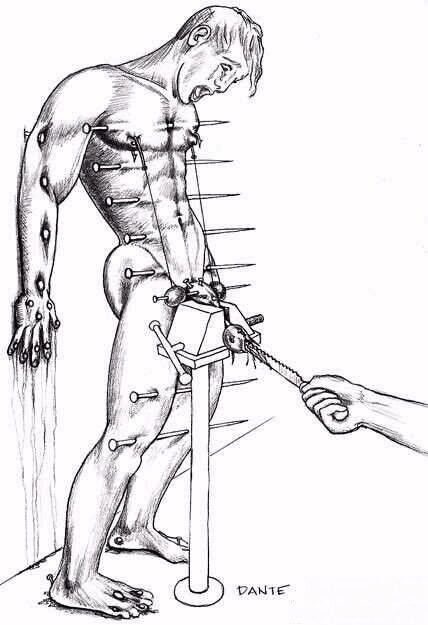 The erotic male bondage artwork of Joe T | MetalbondNYC.com