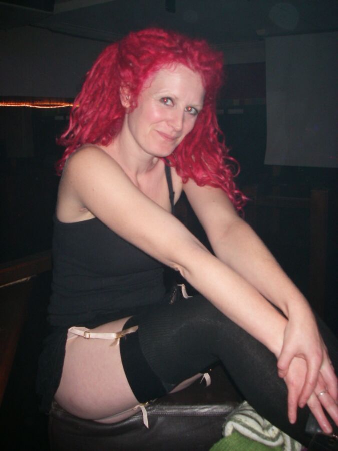 Free porn pics of Daisy out on the town with no knickers 13 of 48 pics