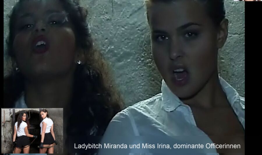 Free porn pics of Ladybitch Miranda und Miss Irina (femdom in pantyhose) 3 of 7 pics